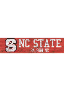 NC State Wolfpack 6x24 Sign