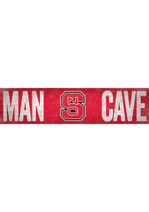 NC State Wolfpack Man Cave 6x24 Sign