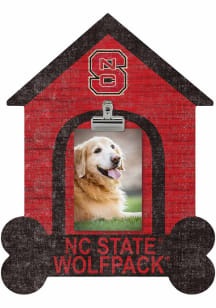NC State Wolfpack Dog Bone House Clip Picture Frame