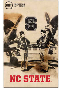 NC State Wolfpack Twin Pilots Sign