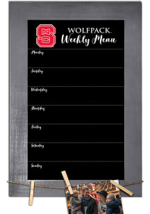 NC State Wolfpack Weekly Chalkboard Picture Frame