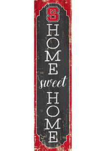 NC State Wolfpack 48 Inch Home Sweet Home Leaner Sign