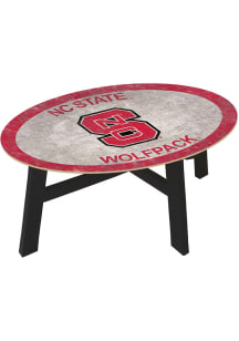 NC State Wolfpack Team Color Logo Red Coffee Table