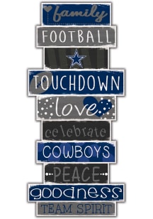 Dallas Cowboys Celebrations Stack 24 Inch Sign
