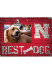 Nebraska Cornhuskers Best Dog Clip Picture Frame