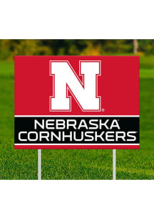 Nebraska Cornhuskers Team Yard Sign
