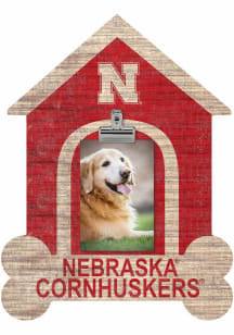 Nebraska Cornhuskers Dog Bone House Clip Picture Frame