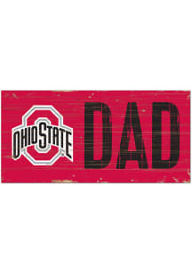 Ohio State Buckeyes DAD Sign
