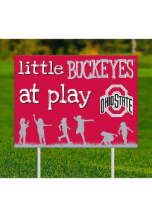 Ohio State Buckeyes Little Fans at Play Yard Sign