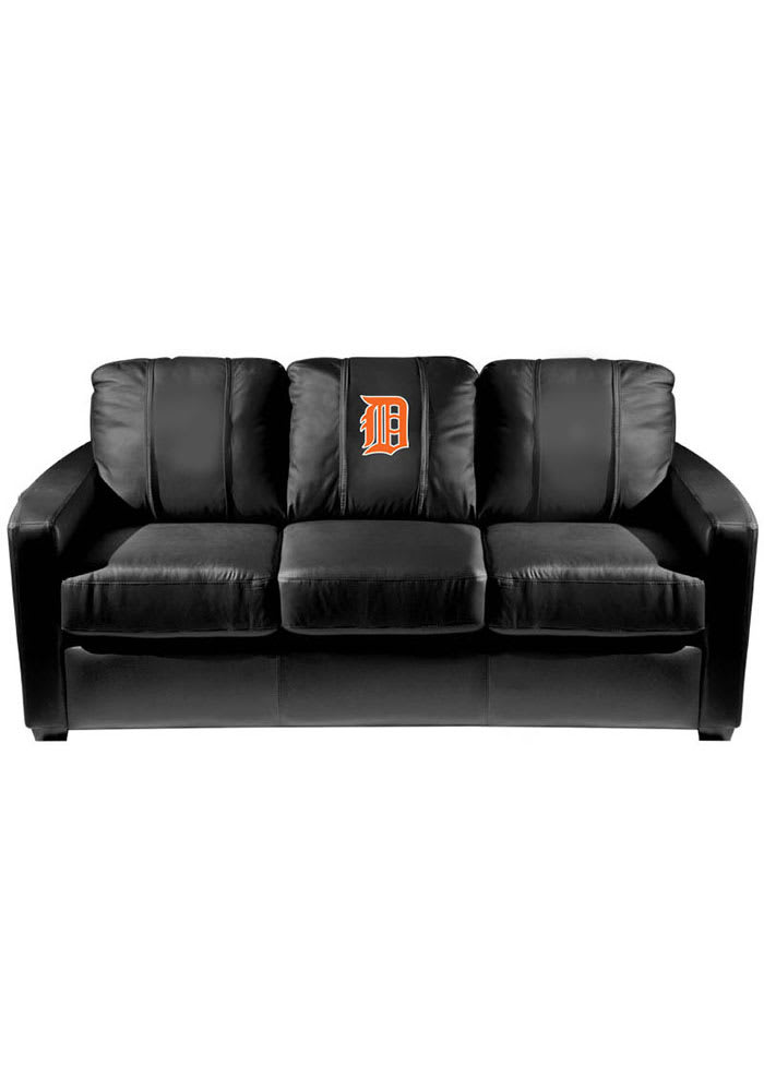 Detroit Tigers Faux Leather Sofa