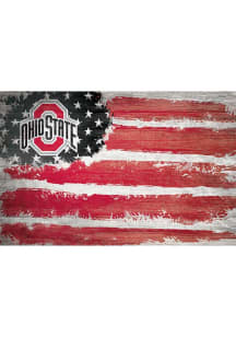 Ohio State Buckeyes Flag 17x26 Sign