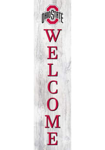 Ohio State Buckeyes 48 Inch Welcome Leaner Sign
