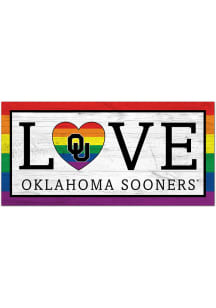 Oklahoma Sooners LGBTQ Love Sign