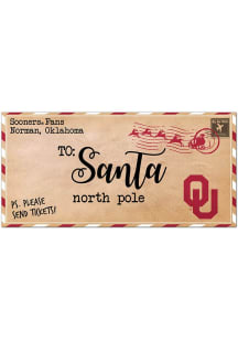 Oklahoma Sooners To Santa Decor