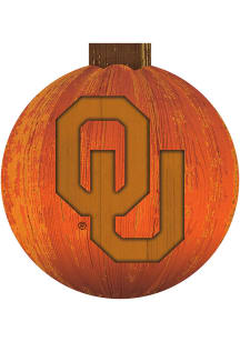 Oklahoma Sooners Halloween Pumpkin Sign