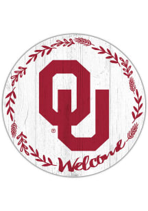 Oklahoma Sooners Welcome Circle Sign