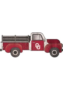 Oklahoma Sooners 15 Inch Truck Sign