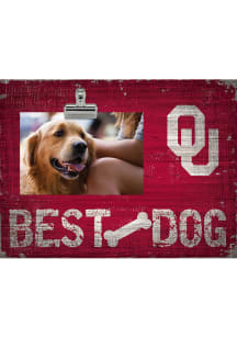 Oklahoma Sooners Best Dog Clip Picture Frame