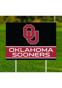 Oklahoma Sooners Team Yard Sign