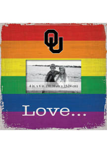 Oklahoma Sooners Love Pride Picture Frame