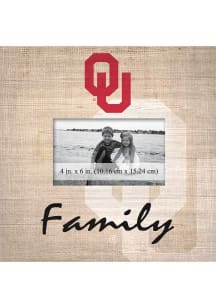 Oklahoma Sooners Family Picture Picture Frame
