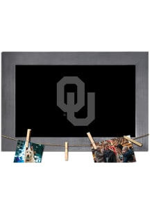 Oklahoma Sooners Blank Chalkboard Picture Frame