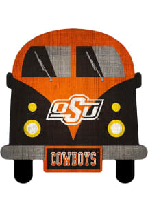 Oklahoma State Cowboys Team Bus Sign