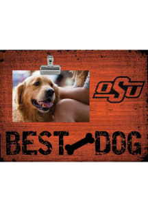Oklahoma State Cowboys Best Dog Clip Picture Frame