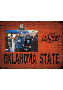 Oklahoma State Cowboys Team Clip Picture Frame