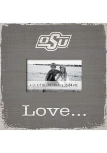 Oklahoma State Cowboys Love Picture Picture Frame