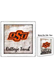Oklahoma State Cowboys College Fund Box Sign