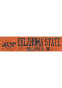 Oklahoma State Cowboys 6x24 Sign