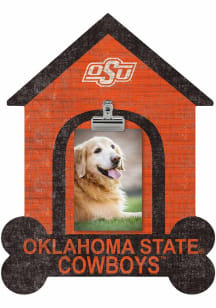 Oklahoma State Cowboys Dog Bone House Clip Picture Frame
