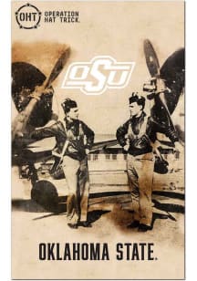 Oklahoma State Cowboys Twin Pilots Sign