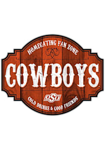 Oklahoma State Cowboys 24 Inch Homegating Tavern Sign - Black