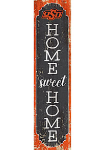 Oklahoma State Cowboys 48 Inch Home Sweet Home Leaner Sign - Black