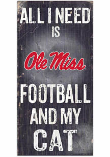 Ole Miss Rebels Football and My Cat Sign
