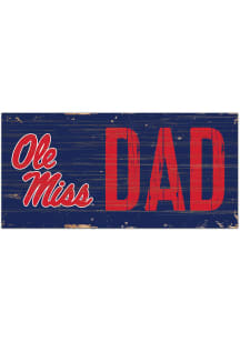 Ole Miss Rebels DAD Sign