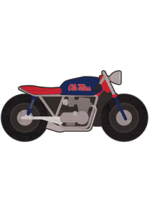 Ole Miss Rebels Motorcycle Cutout Sign