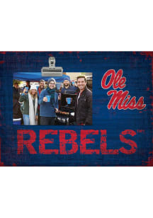 Ole Miss Rebels Team Clip Picture Frame