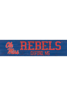 Ole Miss Rebels 6x24 Sign
