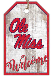 Ole Miss Rebels Welcome Team Tag Sign