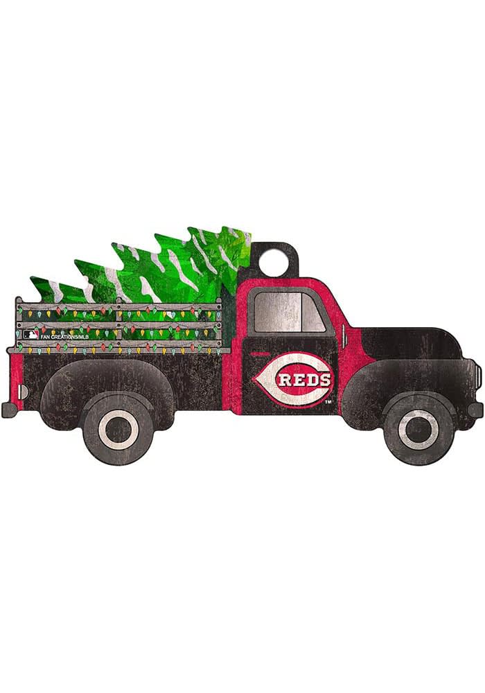 cincinnati reds christmas ornament