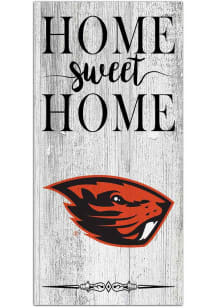 Oregon State Beavers Home Sweet Home Whitewashed Sign