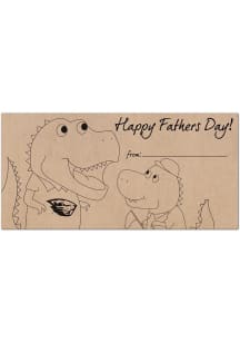 Oregon State Beavers Fathers Day Coloring Sign