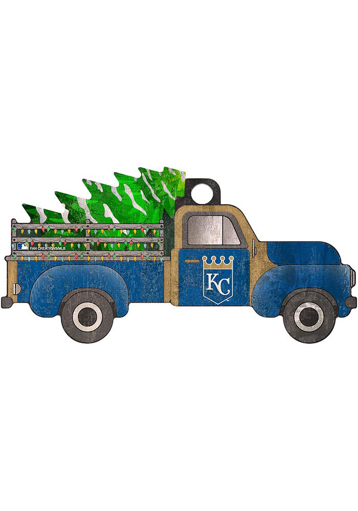 Kansas City Royals Christmas Truck Ornament