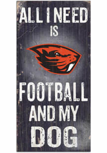 Oregon State Beavers Football and My Dog Sign