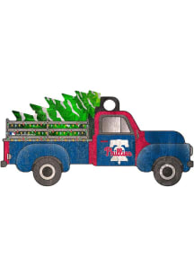 Philadelphia Phillies Christmas Truck Ornament