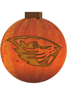 Oregon State Beavers Halloween Pumpkin Sign