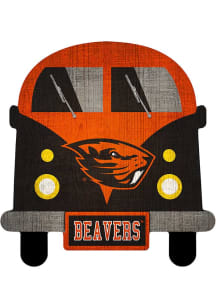 Oregon State Beavers Team Bus Sign